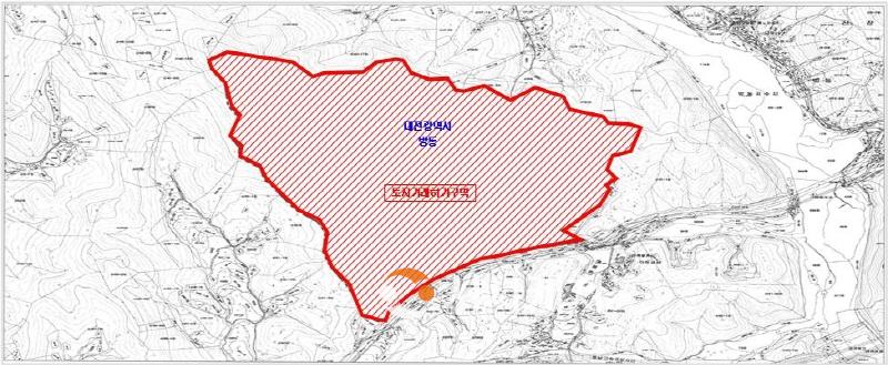 [크기변환]대전교도소 이전사업지구 등 3개 지구 토지거래허가구역 재지정(대전교도소 이전사업지구).jpg