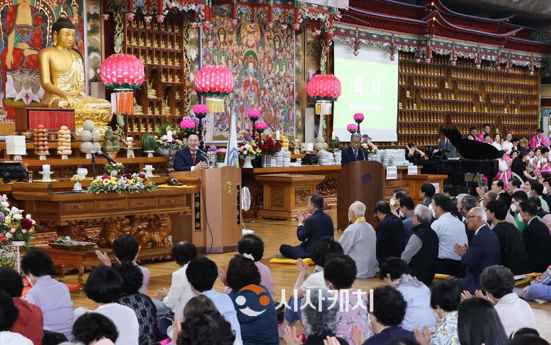 [크기변환]이장우 대전시장, 부처님 오신 날 봉축법요식 참석02.jpg