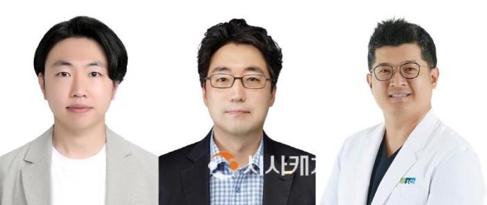 [크기변환](사진1) 순천향의생명연구원 정지훈 박사, 의생명융합학과 황용성 교수, 부천병원 이비인후과학교실 박기남 교수(왼쪽부터).jpg