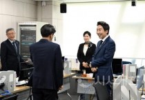 임채성 세종시의장 2024회계연도 결산검사장 격려 방문