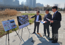 이종담 천안시의원, 천안아산역 R&D 직접지구 도보통로  조성사업 현장 방문