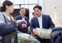 오세현 아산시장, 농업기술센터 방문 격려