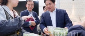 오세현 아산시장, 농업기술센터 방문 격려