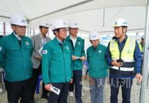 김석필 천안시장 권한대행, 주요사업 차질 없게 현장 점검