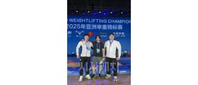 아산시청 역도팀, ‘2025 아시아역도선수권대회’ 동메달