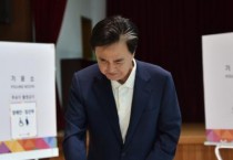 김태흠 지사, 제21대 대통령 선거 투표