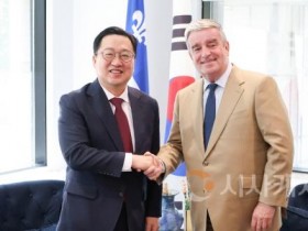 [크기변환]사본 -이장우 대전시장과 퀘백 알랭 상스 카르티에 대외관계부 차관-1.jpg