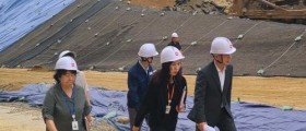 조일교 아산부시장, 용화체육공원 조성 현장 안전 점검