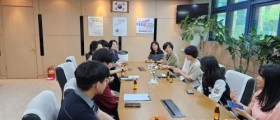 김현옥 세종시의원, 수원시 매탄고 방문 저탄소 급식문화 실현방안 모색