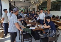 김동빈 세종시의회 부의장, 마을안길 통행 갈등 현장 찾아 소통