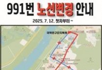세종 시내버스 노선 조정