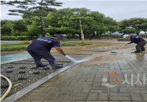 아산시,신정호정원 물놀이장·산책로 임시 폐쇄