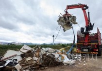 아산시, 집중호우 ‘수해 폐기물 처리센터’ 긴급 운영