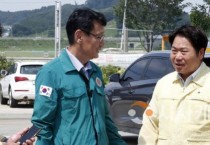 아산시, 행안부 수해 현장조사…특별재난지역 선포 촉구
