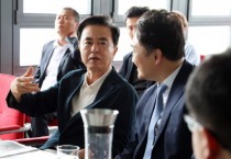 김태흠 지사, 충남 기업과 협업 독일 글로벌 기업 방문