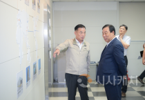 최민호 세종시장, 스마트공장 기업 코아비스 찾아