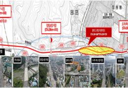 이장우 대전시장, 트램 2호선 공사 현장 방문