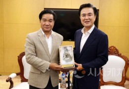 김태흠 지사, 라오스 출장…농촌 인력난 해소·충남 농업 공유 확대 ‘발판…