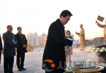 김태흠 충남도지사, 병오년 맞아 신년 참배