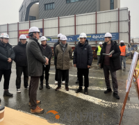 이경열 천안시 도시주택국장, 도시재생 주요 사업장 현장 점검