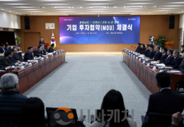 충남도, 6개 시군에 14개사 5090억 유치