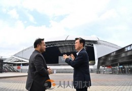 김태흠 지사,  ‘K팝 돔구장’ 싱가포르서 미리 보다