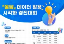 충남도, ‘올담’ 데이터 활용 시각화 경진대회 개최