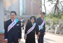 박서우 아산교육장, 아산갈산초 개교 기념 등교맞이 축하 행사