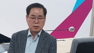 [포토] 세종시, 이홍준 자치행정국장, 기자실 방문 차담회 가져