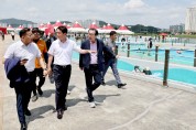 이상래 대전시의회 의장, 갑천 물놀이장…2024년 개장 목표 진두지휘
