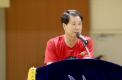 이상래 대전시의회 의장, 전국배드민턴대회...선수·관계자 격려