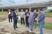 김영삼 대전시의원, 장마철 안전사고 대비 시설물 점검