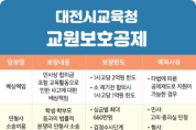 대전교육청, 2024 교원보호공제 보장 범위 확대