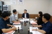 상병헌 세종시의원, 산업건설위원회 소관 산하기관 현안 및 애로사항 청취