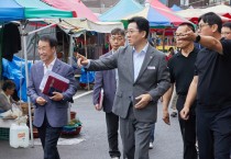 박경귀 아산시장, 전통시장 활성화…“백종원 매직 벤치마킹”