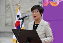 김희영 아산시의회 의장, "성웅 이순신 축제" 선포식 및 친수식 참석