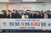 충남도, 전국 최초 7년 연속 자체감사활동 ‘최고등급’