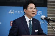 박경귀 아산시장, 교육지원예산조정 관련 기자회견