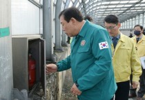 최민호 시장, 한솔동 방음터널 긴급점검